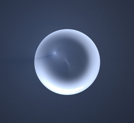 image of one illustration of digital fractalの写真素材