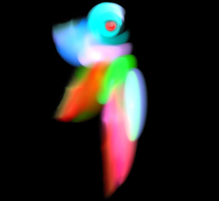 image of one illustration of digital fractalの写真素材