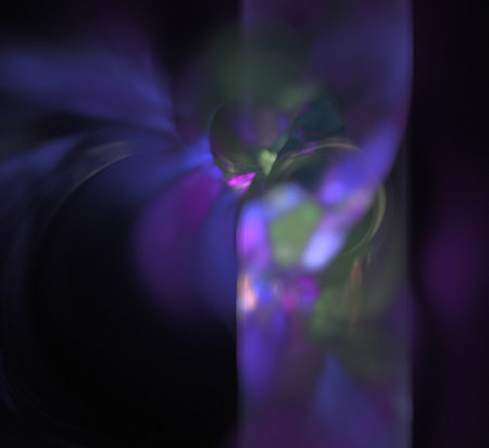 image of one illustration of digital fractalの写真素材