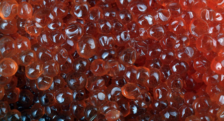 red caviar at dayの写真素材