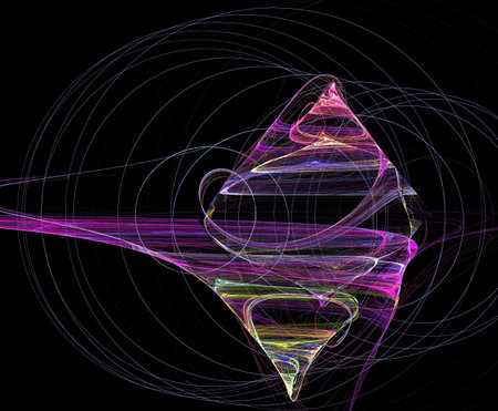 image of one illustration of digital fractal
