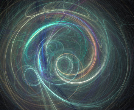 image of one illustration of digital fractal