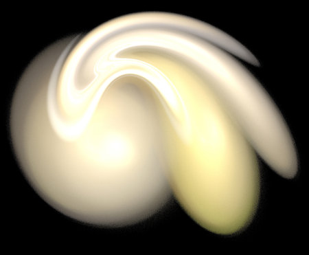 image of one illustration of digital fractalの写真素材