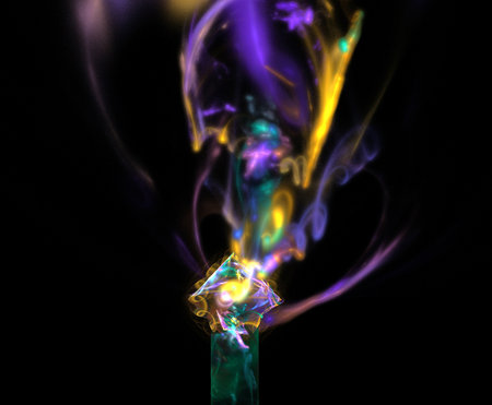 image of one illustration of digital fractal