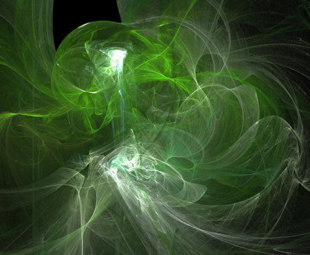 image of one illustration of digital fractalの写真素材