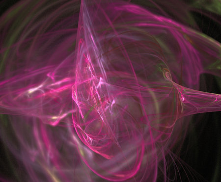 image of one illustration of digital fractalの写真素材