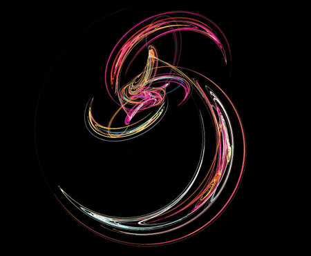 image of one illustration of digital fractal