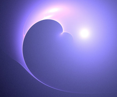 image of one illustration of digital fractalの写真素材