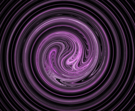 image of one illustration of digital fractalの写真素材