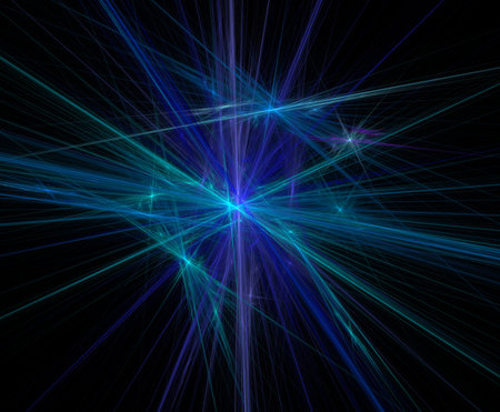 image of one illustration of digital fractalの写真素材