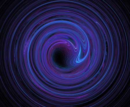 image of one illustration of digital fractalの写真素材