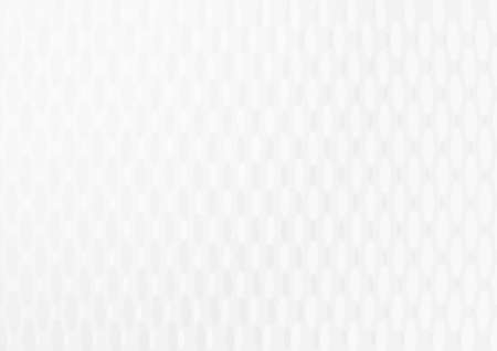 Abstract background in white and gray gradient color. White background texture with geometric pattern for banner, cover design, book design, poster, flyer, website backgrounds. Vector Illustration.のイラスト素材
