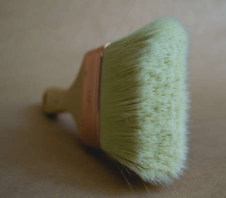 Paint brush new clean not used yetの写真素材