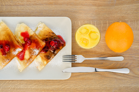health food delicious with fruitの写真素材