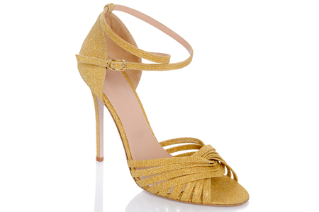 beautiful and elegant women's sandals with high heelsの写真素材