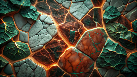 3d illustration of abstract fractal composition,digital art works.