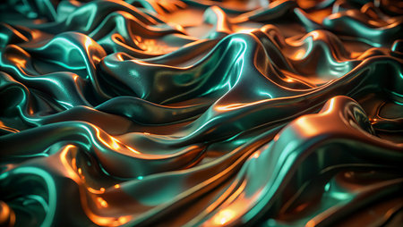 abstract background luxury cloth or liquid wave or wavy folds of grunge silk texture satin velvet materialの写真素材