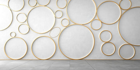 Black Friday 3D render. Black Friday banner with round podium on dark backgroundの写真素材