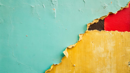 Old posters grunge textures and backgrounds - perfect background with space for text or imageの写真素材