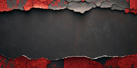Grunge black and red background with space for text or imageの写真素材