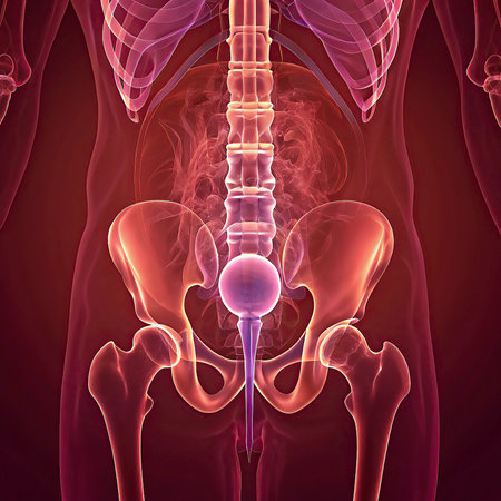 Human Urinary System Anatomy For Medical Concept 3D Illustration