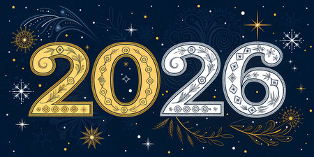 Greeting card. Vector illustration.