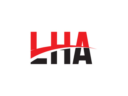 LHA Letter Initial Logo Design Vector Illustrationのイラスト素材