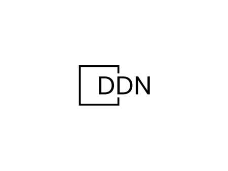 Initial Letter Dn Logo or Dn Logo Design Vector Template.のイラスト素材