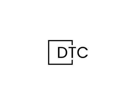 Initial Letter DC Logo Design Vector Template. Abstract Letter DC Logo Designのイラスト素材