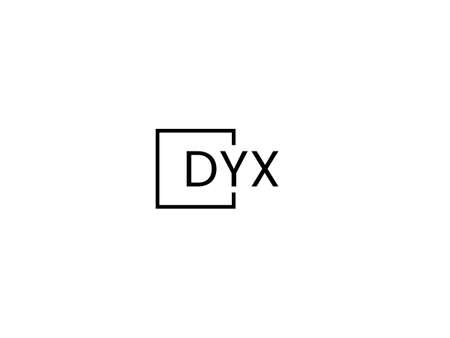 Initial Letter DX Logo Design Vector Template. Abstract Letter DX Logo Designのイラスト素材