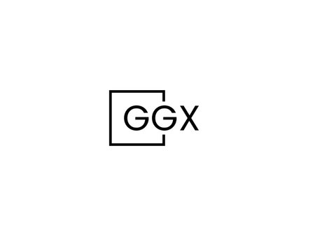 Initial Letter GX Logo Design Vector Template. Graphic Alphabet Symbol for Corporate Business Identityのイラスト素材