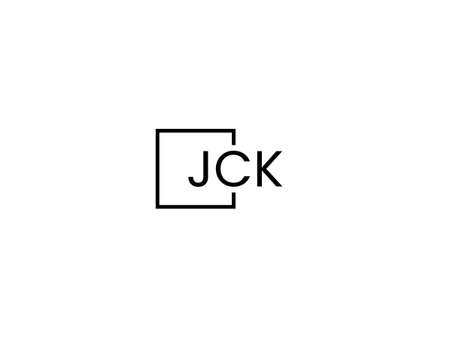 Initial letter jk logo or kjk logo vector design templateのイラスト素材