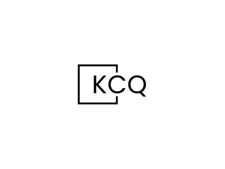 Initial letter kc logo or kc logo vector design template in black and whiteのイラスト素材