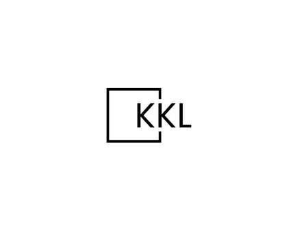 Initial letter kl logo or kl logo vector design template elementsのイラスト素材