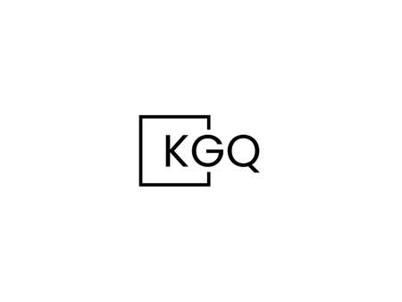 Initial Letter KG Logo or KG Logo Design Vector Template.のイラスト素材