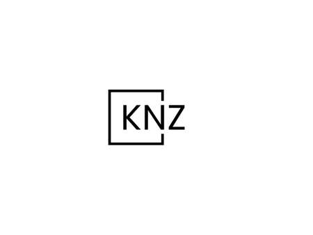 Initial letter kz logo or kz logo vector design template in black and whiteのイラスト素材