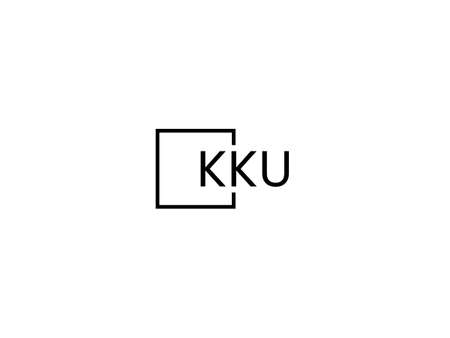 Initial letter ku logo or ku logo vector design template.のイラスト素材