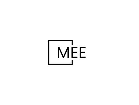 Letter ME Logo Design Template. Initial Letter ME Logo Design Vector Templateのイラスト素材