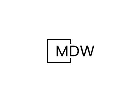 Initial letter mw logo or wm logo vector design template elementsのイラスト素材