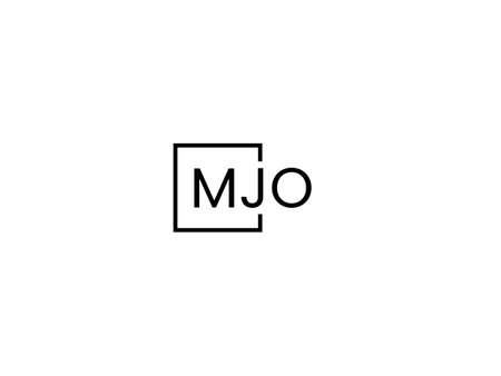 Initial Letter MO Logo Design Vector Template. Abstract Letter MO Logo Designのイラスト素材