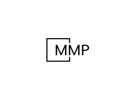Initial Letter MP Logo or MP Logo Design Vector Template. Creative Abstract Letter MP Logo Designのイラスト素材