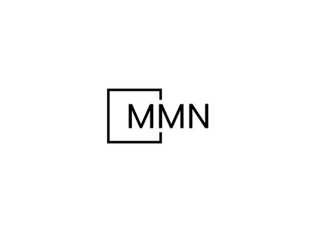 Minimalist Minimalist Initial Letter M Logo Design Vector Template.のイラスト素材