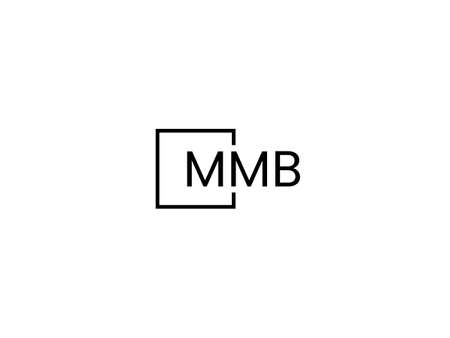 M B Letter Logo Design Vector Template. Initial Letter M B Logo Designのイラスト素材