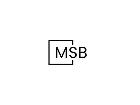 Initial letter mb logo or bm logo vector design template in black and whiteのイラスト素材