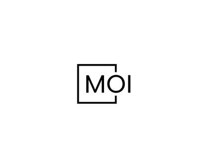 Initial Letter MO Logo Design Vector Template. Abstract Letter MO Logo Designのイラスト素材