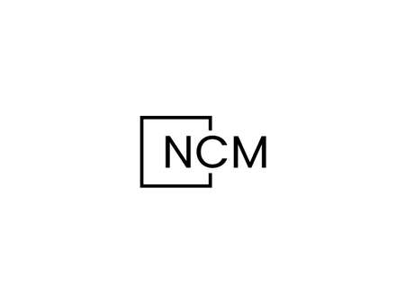 Initial Letter NC Logo Design Vector Template. Creative Abstract Letter NC Logo Designのイラスト素材