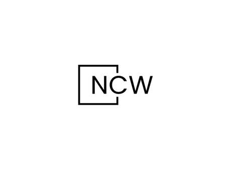 Initial Letter NC Logo Design Vector Template. Creative Abstract Letter NC Logo Designのイラスト素材