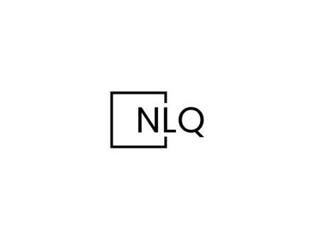 Initial Letter NQ Logo Design Vector Template. Abstract Letter NQ Logo Designのイラスト素材