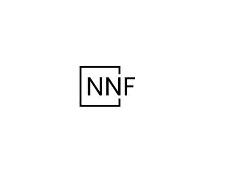 Initial Letter NF Logo Design Vector Template. Graphic Alphabet Symbol for Corporate Business Identityのイラスト素材
