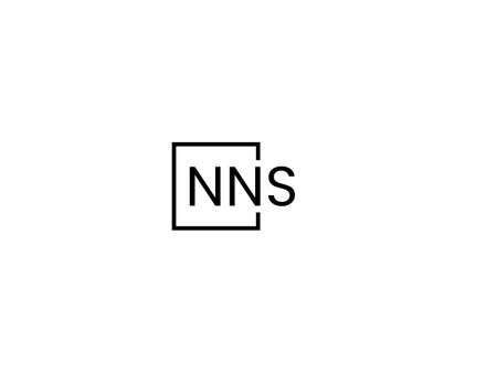 Initial letter ns logo or ns logo vector design template elementsのイラスト素材